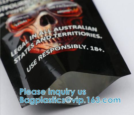 Herbal Tobacco Bag, Tea Foil Bag, mylar Zip lockk bag 어린이 방지 가방 파우치, 알루미늄 호일 종이 팩