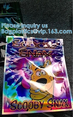 Resealable Ziplock Pouch, Mylar Bags, Resealable 냄새 방지 가방, 알루미늄 호일 파우치 가방