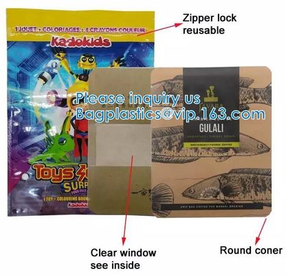 자체 밀봉 지퍼 파우치, 재밀봉 가능한 냄새 방지 가방, 지퍼 탑 방수, 식품 보관, 헤비 듀티 지플락