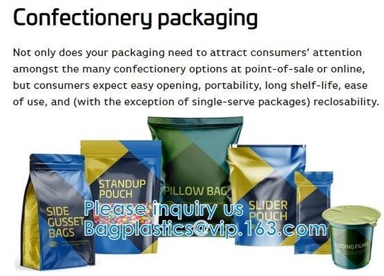 Kraft 종이 주머니, 냄새 증거 부대, 식품 저장을 위해 방수 지퍼 정상, 지플락, 열 봉인 가능