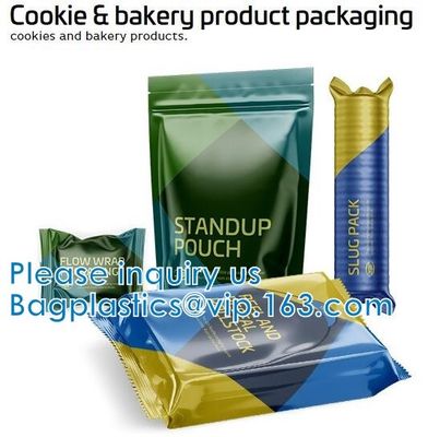 Kraft 종이 주머니, 냄새 증거 부대, 식품 저장을 위해 방수 지퍼 정상, 지플락, 열 봉인 가능