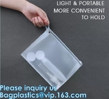 에코 친화적 인 네온 다채로운 PVC 화장품 메이크업 세면 용품 스킨 키트 파우치 방수 투명 비닐 선물 가방