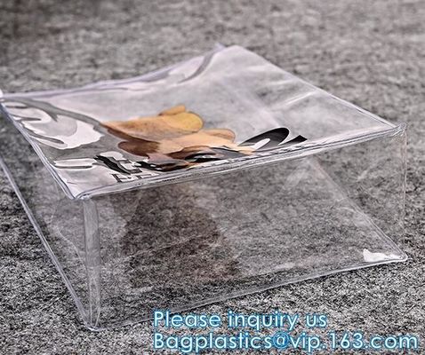 PVC 서리로 덥은 수영복 의류 지플락 플레스틱 포장 부대 슬라이더 지퍼 주머니를 인쇄하는 주문 로고