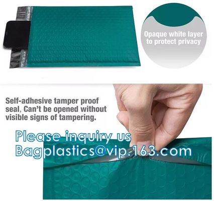 Mailer Slider Air Zip lockk Ploy Bubble Mailing Packaging Bag, Beauty Padded Pouch, Shipping Bags, Envelopes