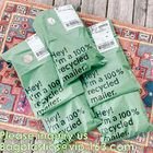 100% 재활용된 퇴비화 우송자 가방 친환경 포장 봉투가 있는 폴리 우송자 용품 우편물 가방