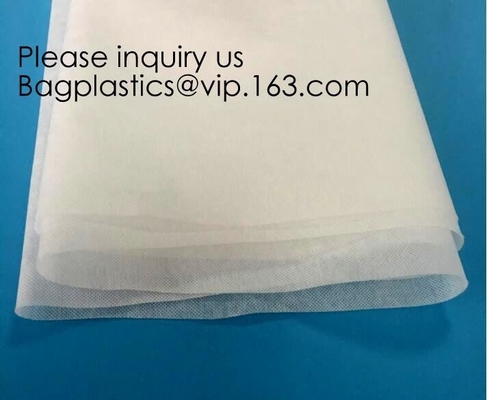 디스솔비왕 비 우븐 자수 원단, 통기성이 있, 지탱할 수 있, 잘 녹, 수용성이 폴리비닐 알코올 PVA