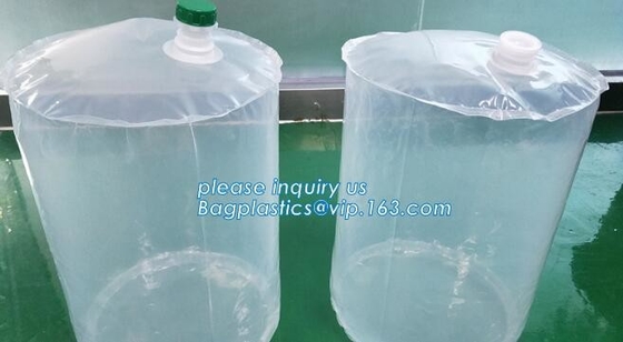 화학적 배럴당은 라이너 탄성 밴드 드럼 커버, 석유 둥근 바닥 라이닝 백 입크 라이너 수송을 둥둥 칩니다