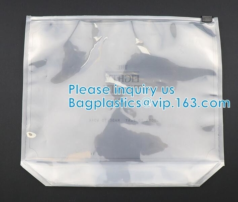친환경, 슬라이더 후크 매달려 지퍼 가방, 슬라이더 지퍼 PVC 연필 가방, 가발 머리 포장 가방