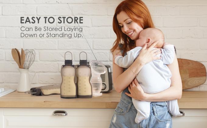 에어프루프 파우치백, 슬라이더 파우치백, 지퍼파우치백, 모유보관, 펌핑, 냉동 5