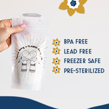 프리즈 오거나이저, 용기, 보관 시스템, 모유 수유 액세서리, BPA-Free, 이중 지퍼 잠금 장치 5