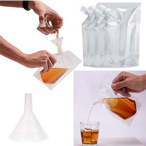 소형 냉동고 보관, 이중 지퍼 파우치, 재사용 가능한 식품 파우치, 모유 보관, 노즐 음료 가방 0