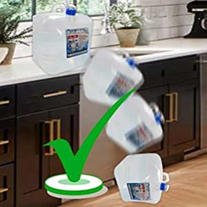 마개가 있는 물통, 보관 캐리어 저그, 하이킹 배낭, 생존 키트, 물통 5