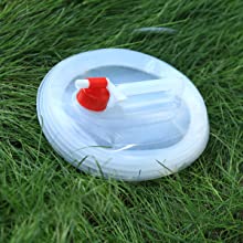 휴대용 물 저장 주전자, 물 캐리어, 접이식 수통, 야외 바베큐 캠핑 하이킹 4