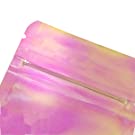 재밀봉 가능한 홀로그램 지플락 백, 슬라이드락 백 냄새 방지 Mylar Baggies 2