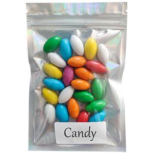 냄새 증거 Mylar 부대, 호일 작은 지플락 부대, 할로윈 크리스마스 호의, 호일 주머니 Slidelock 2