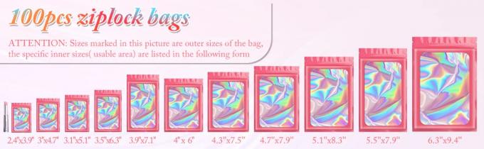 다용도 Samll 파우치, 파티용품 샘플백, 인조속눈썹, 화장품, 주얼리 0