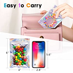 다용도 Samll 파우치, 파티용품 샘플백, 인조속눈썹, 화장품, 주얼리 11