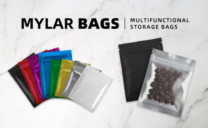 Foil Mylar Bags, Foil Pouch Bags, 다기능 보관 가방, 재사용 가능, 재활용 가능, 재밀봉 가능 4