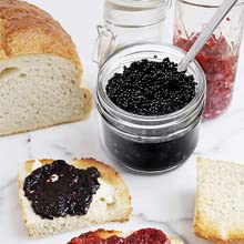 검은색 뚜껑이 있는 미니 통조림 용기, 유리 보관 용기 용기 화장품, 로션, 크림, 메이크업 3