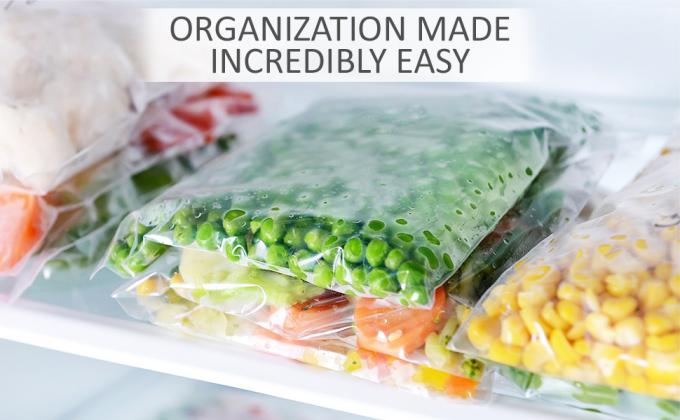 슬라이더지퍼, 분류, 정리, 프로스트 지퍼백, 포장상품, 다용도 재사용 5