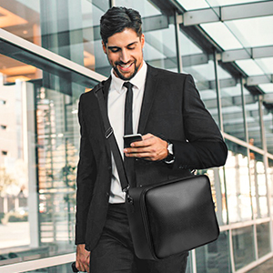 잠금 장치가있는 문서 주최자 내화성 문서 상자, 돈 가방 문서 금고, 안전한 파일 잠금 가방 3