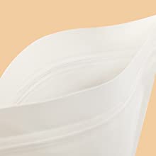 지퍼가 있거나없는 스탠드 업 파우치 백, 플랫 히트 씰 백, 플랫 바닥 백, 백 씰 백 0