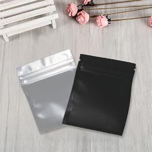 재밀봉 가능한 밀폐 가방, 지퍼 잠금 파우치, 다시 닫을 수 있는 잠금 식품 보관 가방 열 밀봉 파우치 식료품 팩 2