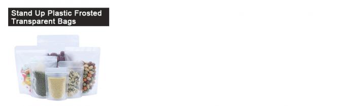 오픈 탑 마일라 백, 매트 클리어, 지퍼 식품 보관용 잠금 장치 포장용 눈물 노치가 있는 지퍼 잠금 열 씰 파우치 5