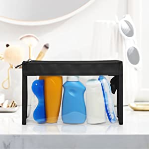 화장품 메이크업 가방, 세면도구 파우치, 여행용 팩, 홀로그램 주최자, 세면도구 키트 지퍼 파우치 3