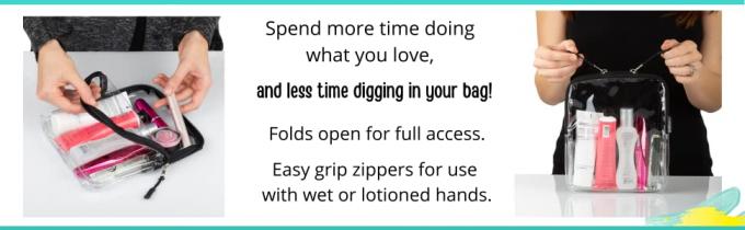 TSA 승인 세면도구 가방, 화장품 및 여행 세면도구 주최자, 쿼트 사이즈, 수하물, 지갑 0