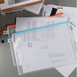 다목적 지퍼 슬라이더 파우치, 파일 정리, 여행 용품 보관, 보드 게임 보관 가방 30