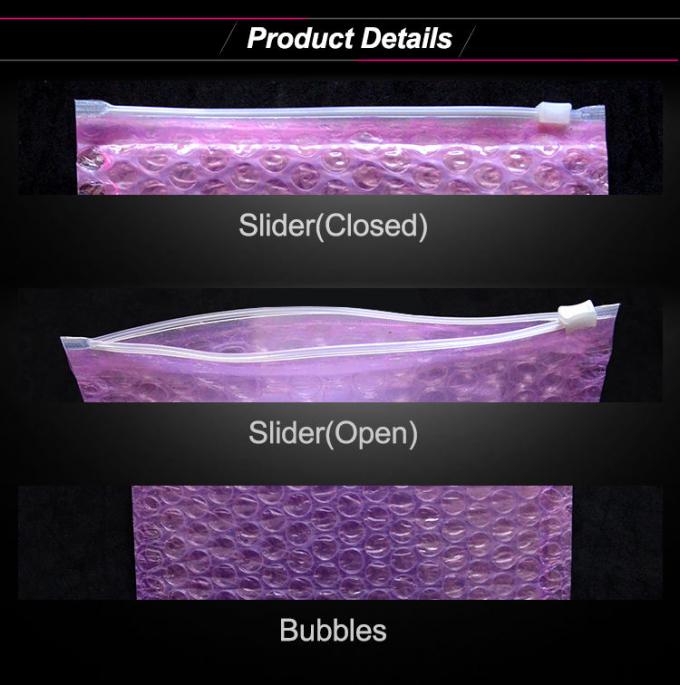 화장품 메이크업 버블 슬라이더 지퍼 백, 뷰티, 스킨 케어, 쥬얼리 백 패키지를 위한 지퍼 패딩 파우치 1