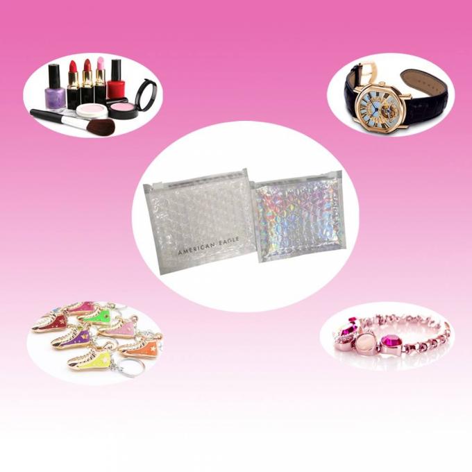 화장품 메이크업 버블 슬라이더 지퍼 백, 뷰티, 스킨 케어, 쥬얼리 백 패키지를 위한 지퍼 패딩 파우치 3