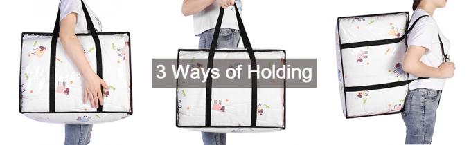 여성용 대형 손가방, 언더베드 저장 지퍼 백 운반을 이동하는 화장품 화장품 주최, 방수, 대용량 31