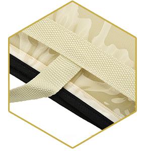 멀티 사이즈, 핸드백 보관 먼지 덮개 가방, 핸드백 및 지갑, 손잡이 지퍼가 있는 견고한 PVC 주최자 홀더 5