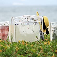 세련된 디자인 럭셔리 PVC 핸드백 지갑, 주최자 먼지 커버, 가방 보호대, 마그네틱 스냅 클로저 6