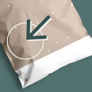 생분해성 우편물, 퇴비화 가능 우편물 팩, 옥수수 전분 슬라이더 지퍼, PLA, PBAT, 의류 7