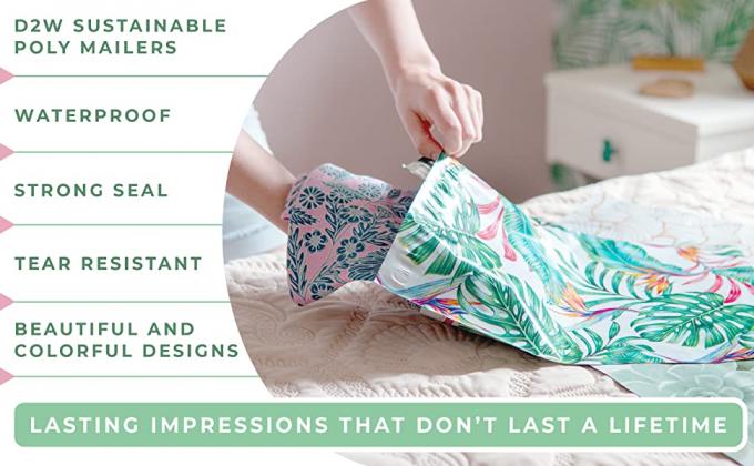 친환경 포장 봉투는 우편물 가방, 생분해 성 배송 가방, 폴리 우편물을 공급합니다. 8