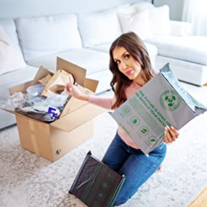 방수 재활용 우편물, 친환경 우편물, 의류용 배송 가방, 우편 봉투 포장 6