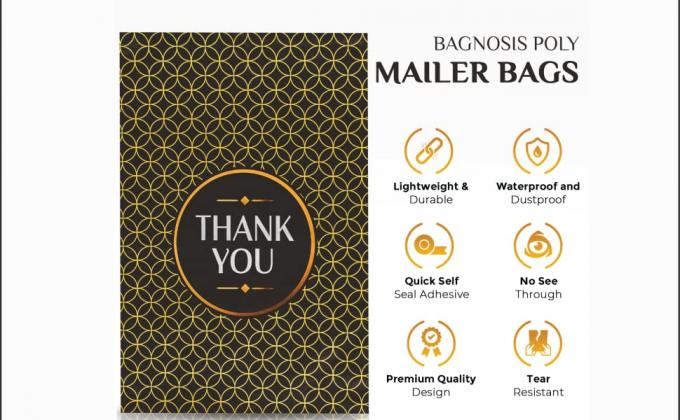 우편물 봉투 열대 잎 우편물 배송 패키지 가방-셀프 인감, 배송 공급, 신속 배송 가방 9