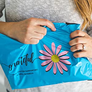 PLA 폴리락타이드 및 PBAT 생분해성 폴리머, 100% 식물 기반, 퇴비화 가능, 메일러 포장 백 5