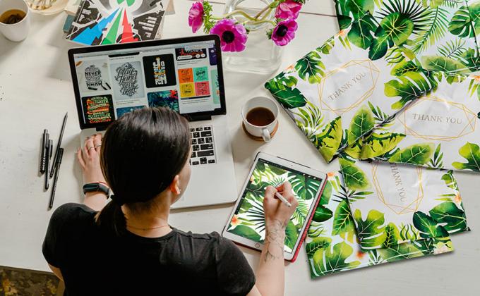 Compost Extra Thick Unpadded, 식물 기반 생분해성 봉투, COMPOSTABLE MAILER MOVEMENT, Mailer 6