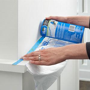 자동차 롤 마스킹 필름 세트, 페인팅 트레이 키트, 프리 테이핑, 시트 커버, 자동차 가구 보호 커버 13