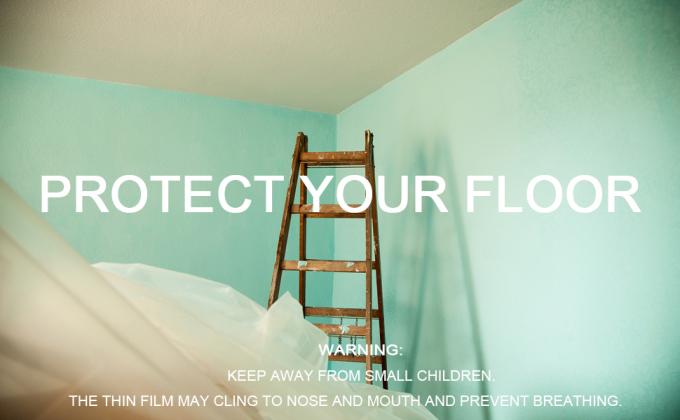 화가 플라스틱 드롭 천 시트, 방수, 방청, 방진 가구 커버, 소파 커버, 가구 커버 3