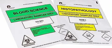 혈액 수송 백, 혈액 수송 백, 혈액 수송 백, 재밀봉 가능한 표본, 누출 방지 1