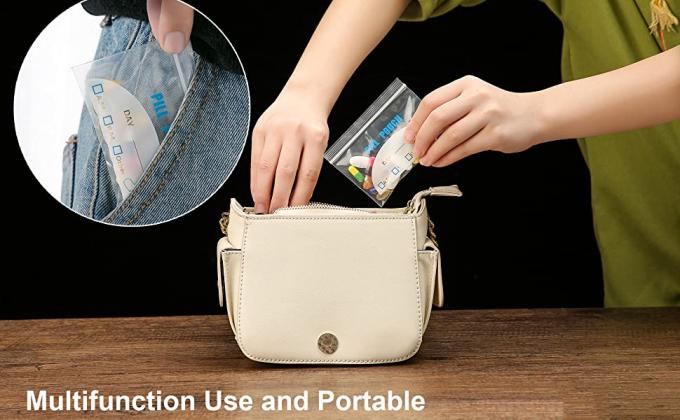 약가방, 지퍼락액세서리백, 알약봉지, 보조제 정리함, 약 파우치, 비타민 보관 4