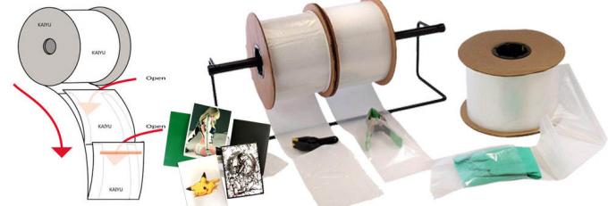 생분해성 사전 개봉, Mirco 천공 자동 가방 On Roll, 포장 기계용 사전 개봉 폴리 가방 7