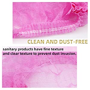 탄성 캡 커버, 의료 일회용 외과용 헤드 캡, 부직포 Bouffant Mob 캡, 헤어 네트 NURSE CAP 3