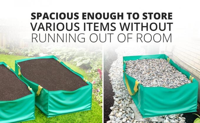 큰 도약 백, 쓰레기통 백, 폴드형이고 재활용 건설 쓰레기백, 재사용할 수 있는 배수, 인렬 저항 8