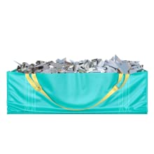 큰 도약 백, 쓰레기통 백, 폴드형이고 재활용 건설 쓰레기백, 재사용할 수 있는 배수, 인렬 저항 15